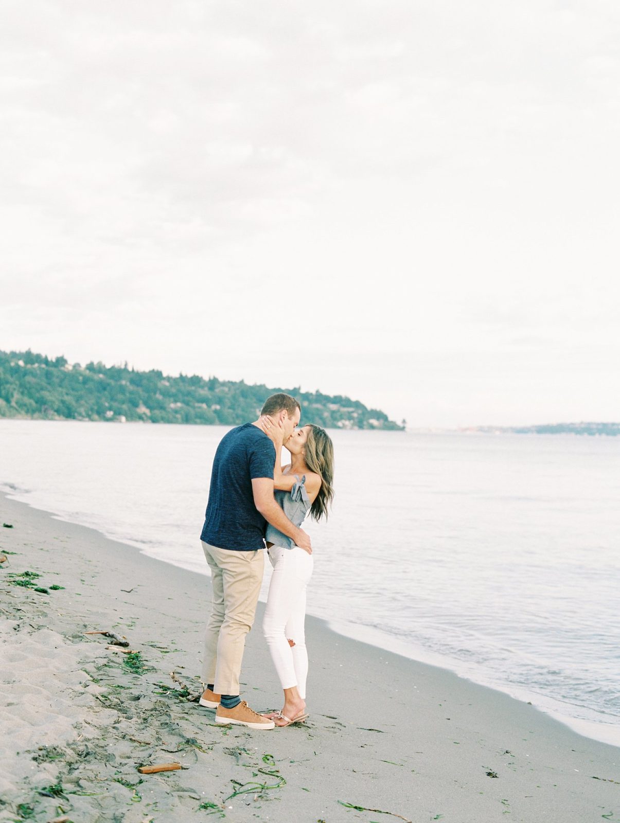 Seattle Engagement Session On The Beach | Washington Wedding ...